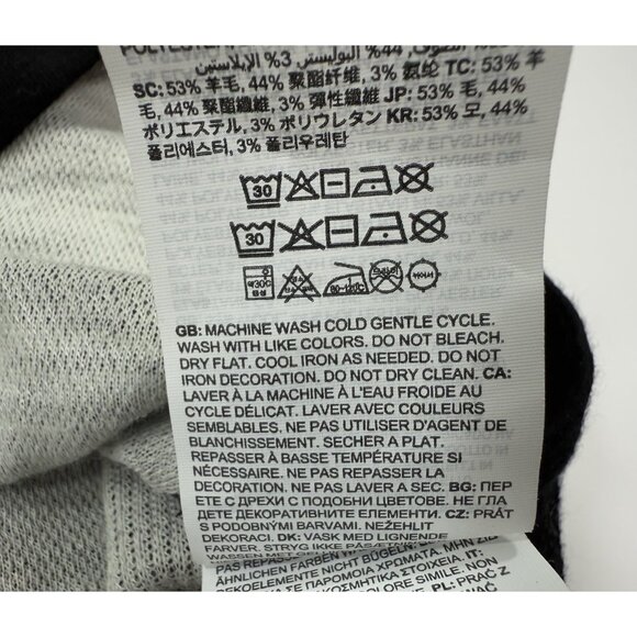 Smartwool Mens 1/4 Zip Base Layer Intraknit Thermal Merino Sz Large Black - Picture 11 of 14